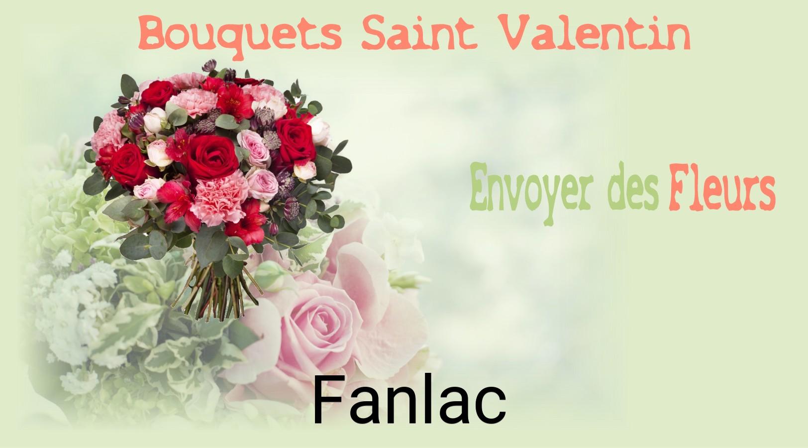 Roses de Saint-Valentin livrées à Fanlac